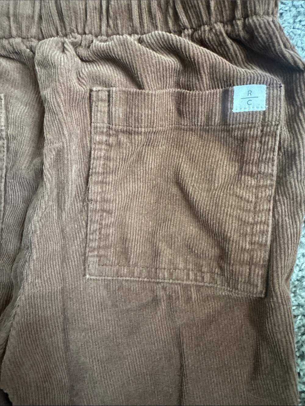 Rylee + Cru Kalen Pant in Saddle boy’s size 4-5Y - Picture 5 of 7